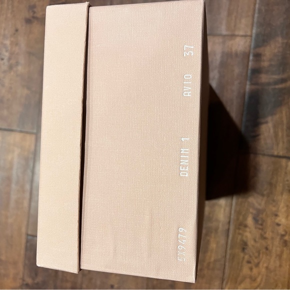 Authentic Miu Miu rhinestone denim sandals - Picture 6 of 7